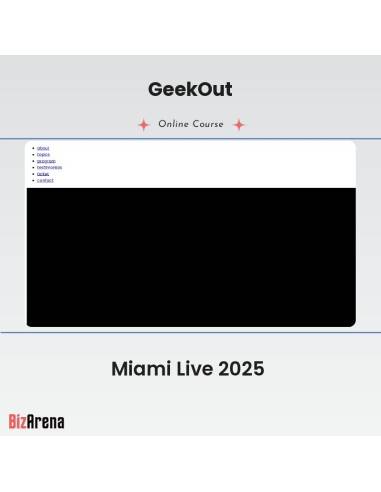 GeekOut - Miami Live 2025 Image