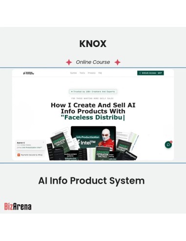 an image of KNOX - AI Info Product System 