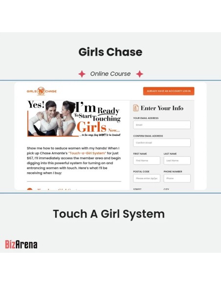 an image of Girls Chase - Touch A Girl System 