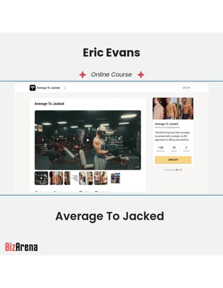 an image of Eric Evans - Average To Jacked 