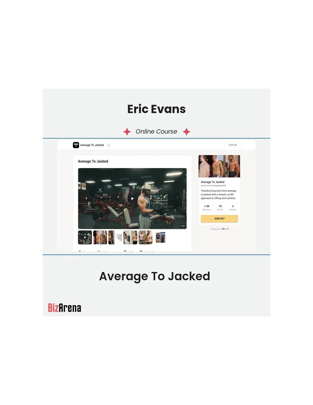 Eric Evans - Average To Jacked