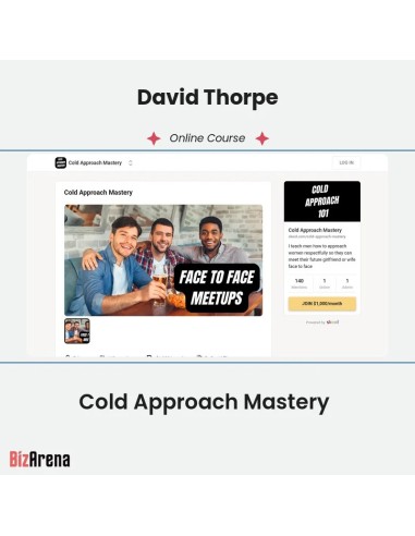 an image of David Thorpe - Cold Approach Mastery 