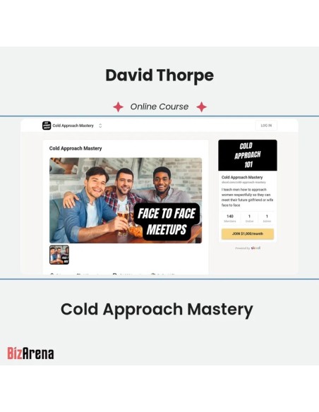 an image of David Thorpe - Cold Approach Mastery 