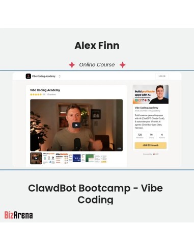 an image of Alex Finn - ClawdBot Bootcamp - Vibe Coding 