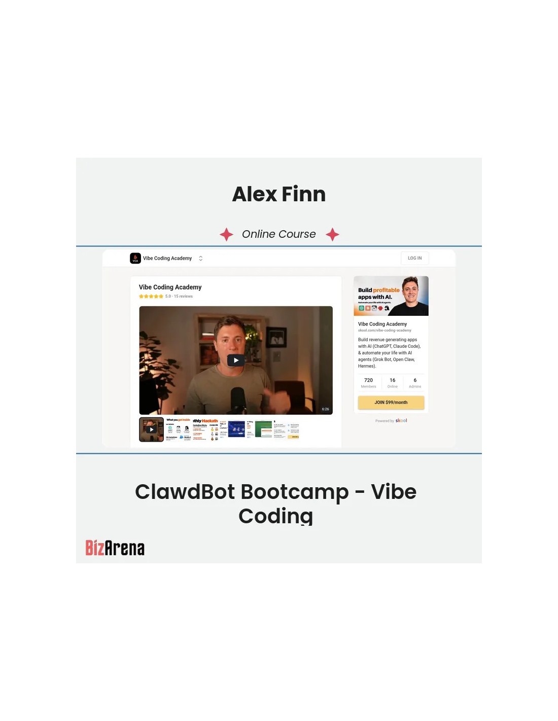 Alex Finn - ClawdBot Bootcamp - Vibe Coding