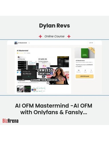 an image of Dylan Revs - AI OFM Mastermind -AI OFM with Onlyfans & Fansly Verification Tricks 