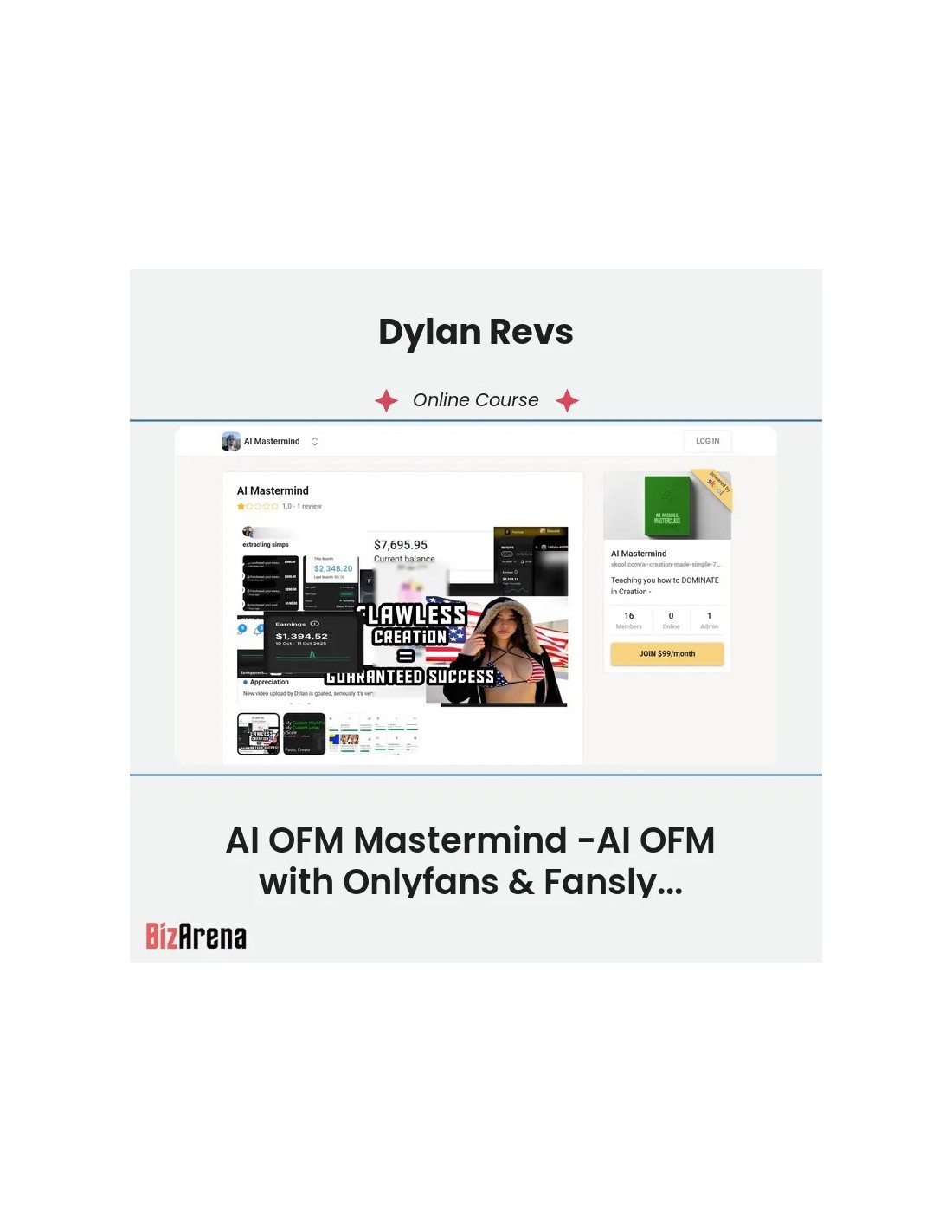 Dylan Revs - AI OFM Mastermind -AI OFM with Onlyfans & Fansly Verification Tricks