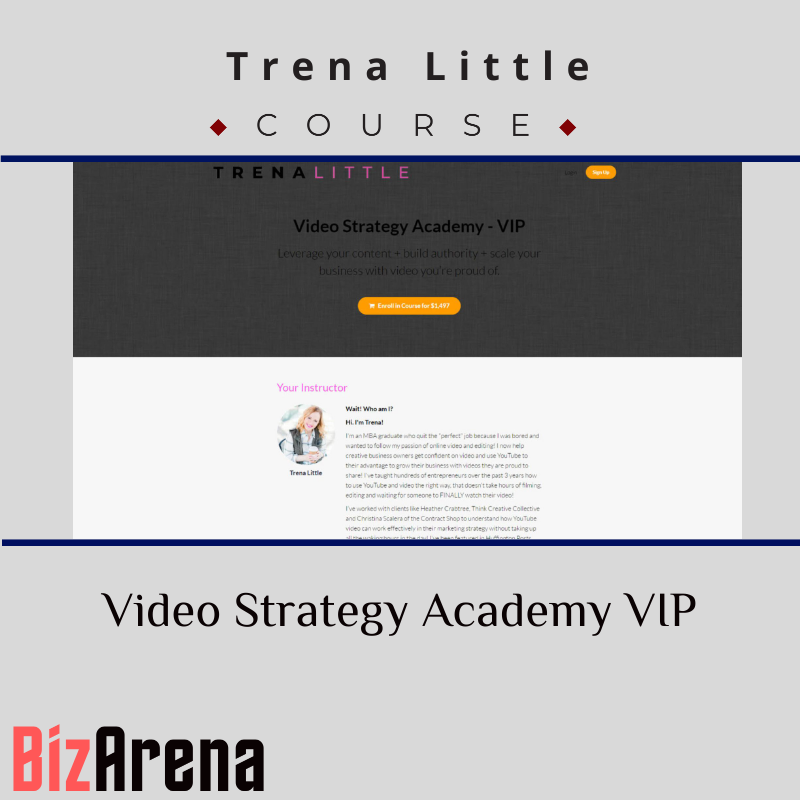 Trena Little – Video Strategy Academy VIP