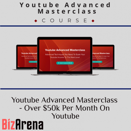 an image of Youtube Advanced Masterclass – Over $50k Per Month On Youtube 