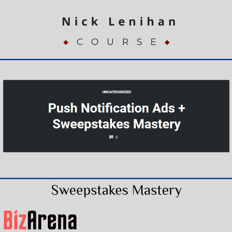 Nick Lenihan - Sweepstakes Mastery