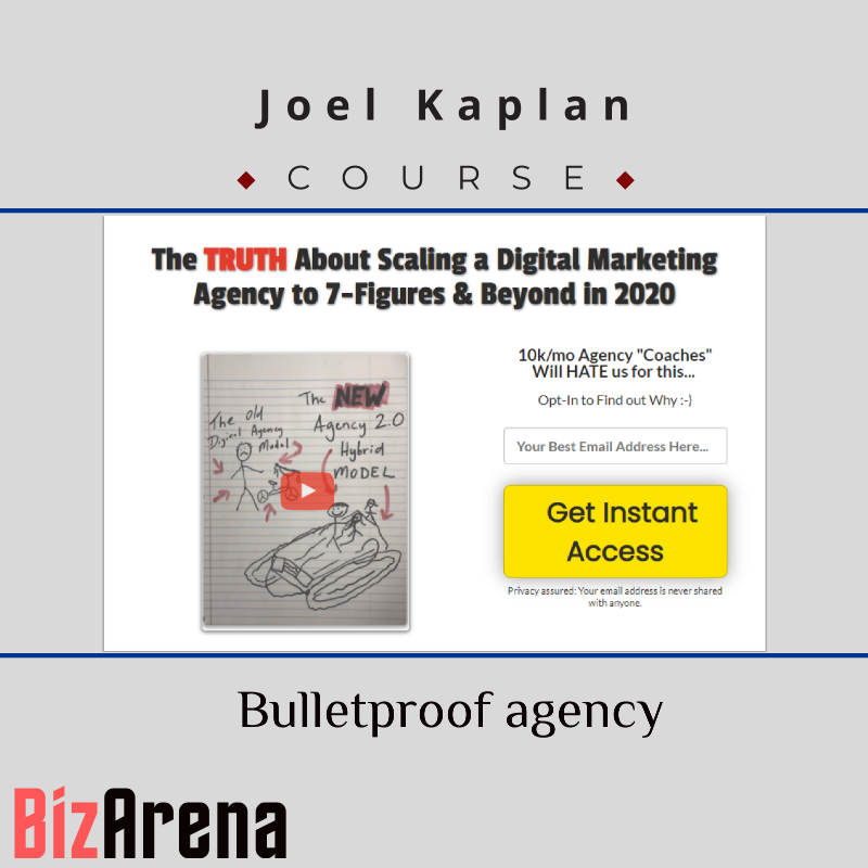 Joel Kaplan – Bulletproof agency