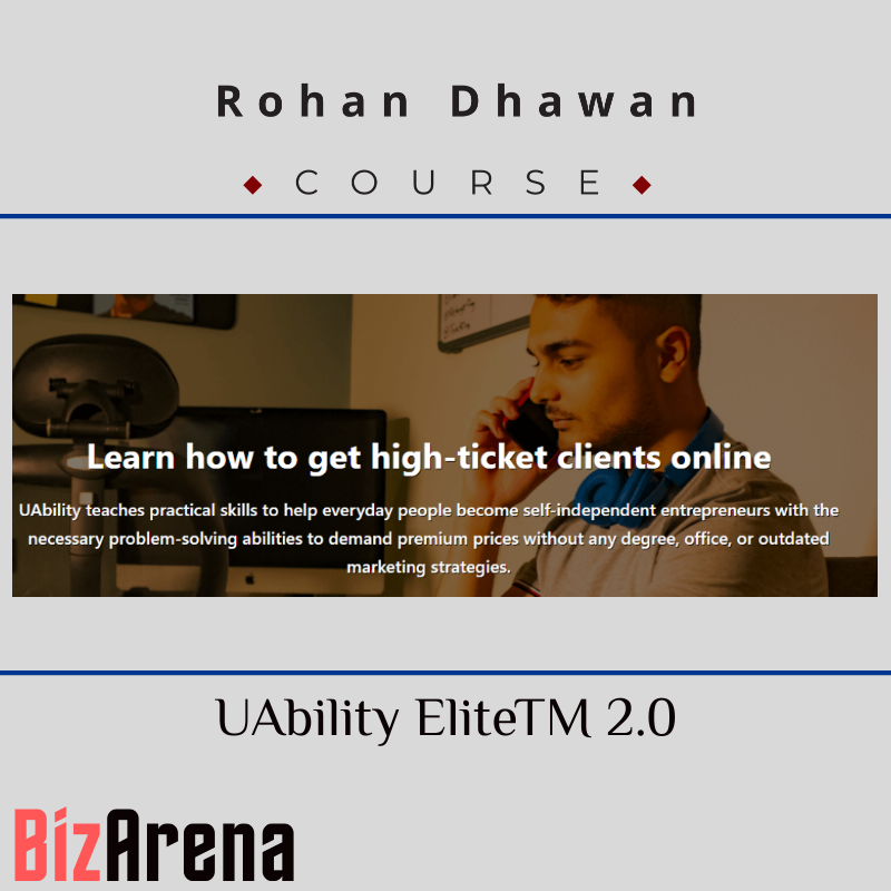 Rohan Dhawan - UAbility Elite™ 2.0